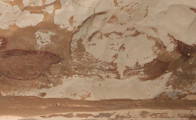 Nuevo hallazgo de pintura del animal más antiguo del mundo